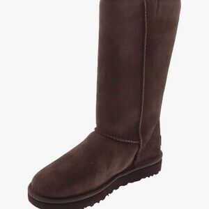 Classic Tall Brown Suede Boots